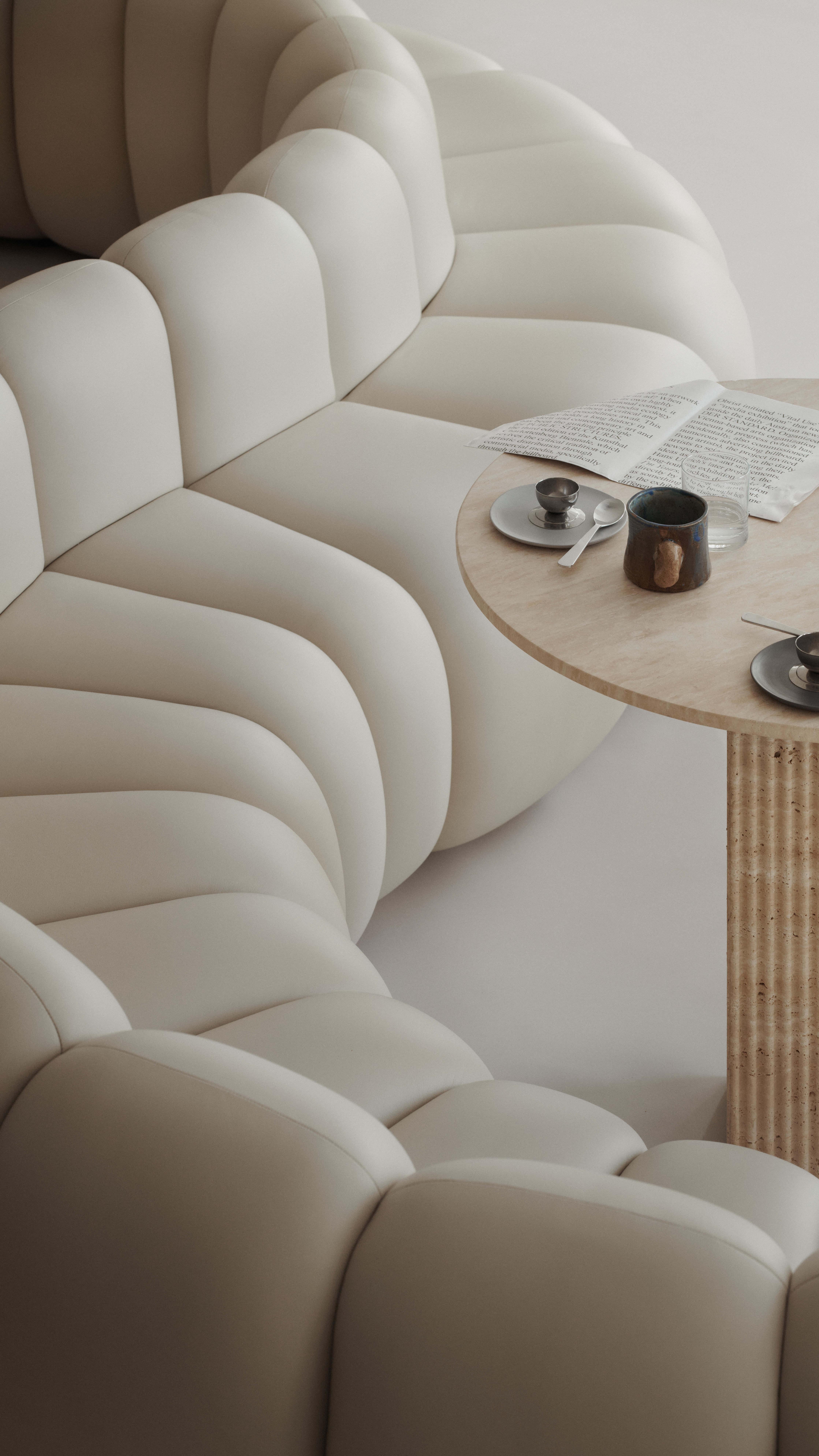 Contemporary 'Jagger' Sofa by Norr11, Dining, Setup 1, Customizable In New Condition For Sale In Paris, IDF