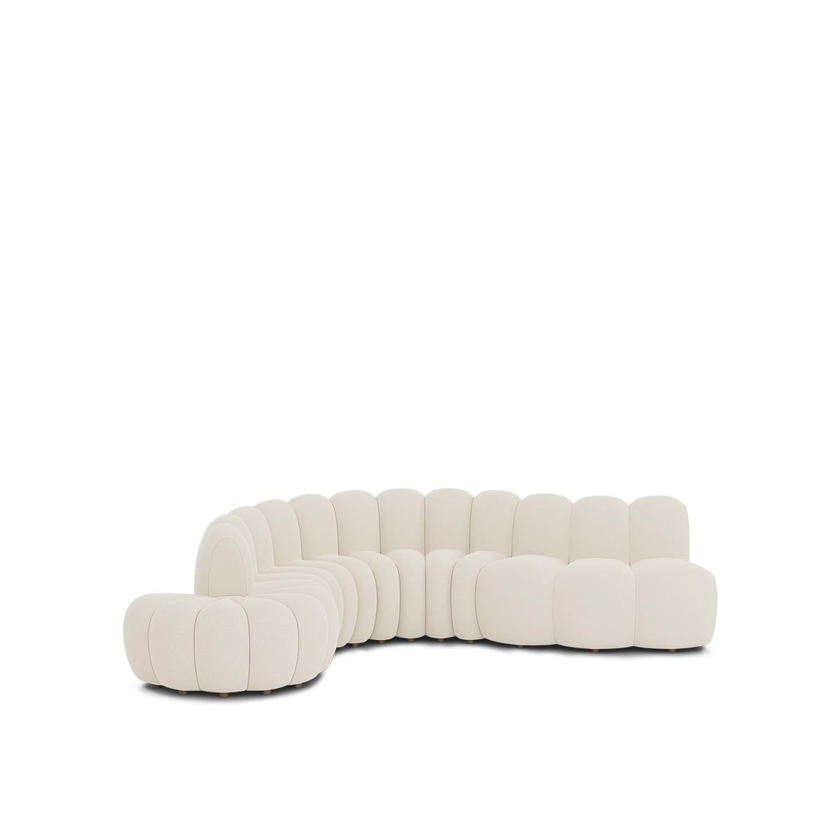 Contemporary 'Jagger' Sofa by Norr11, Dining, Setup 2, Customizable en vente 7