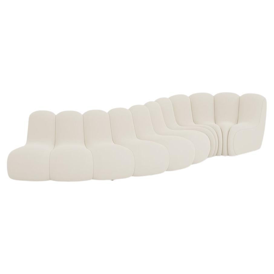 Contemporary 'Jagger' Sofa by Norr11, Lounge, Setup 1, Customizable