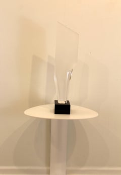 Contemporary James Nani Chisel 33 Modern Large Lucite, 1990s