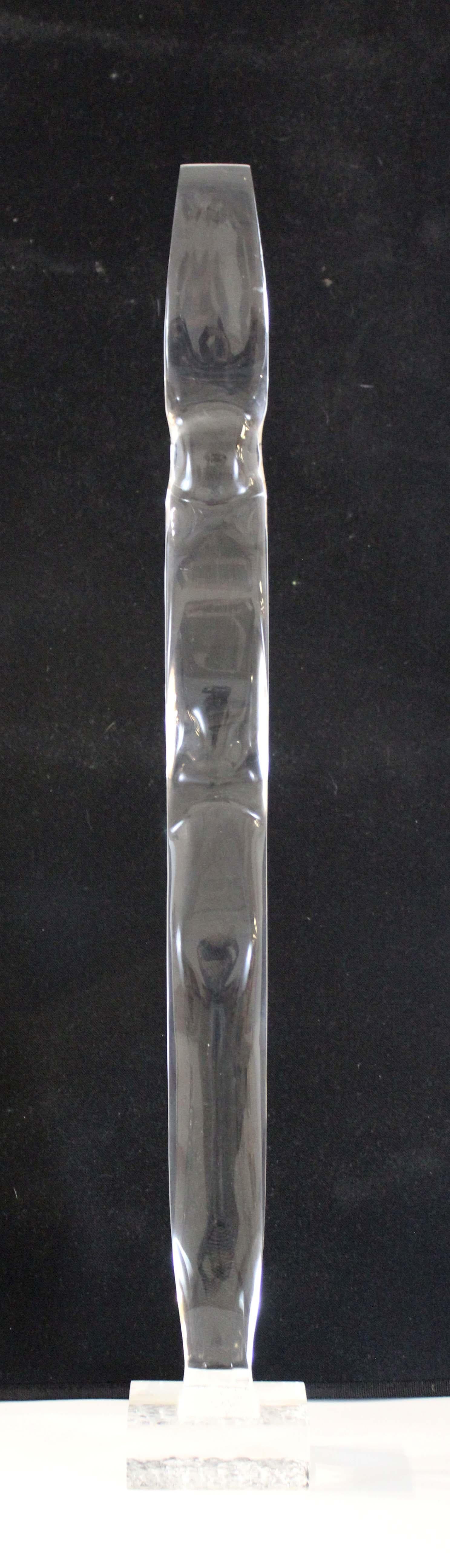 Contemporary James Nani Tempest Acrylic Sculpture, 1980s 1