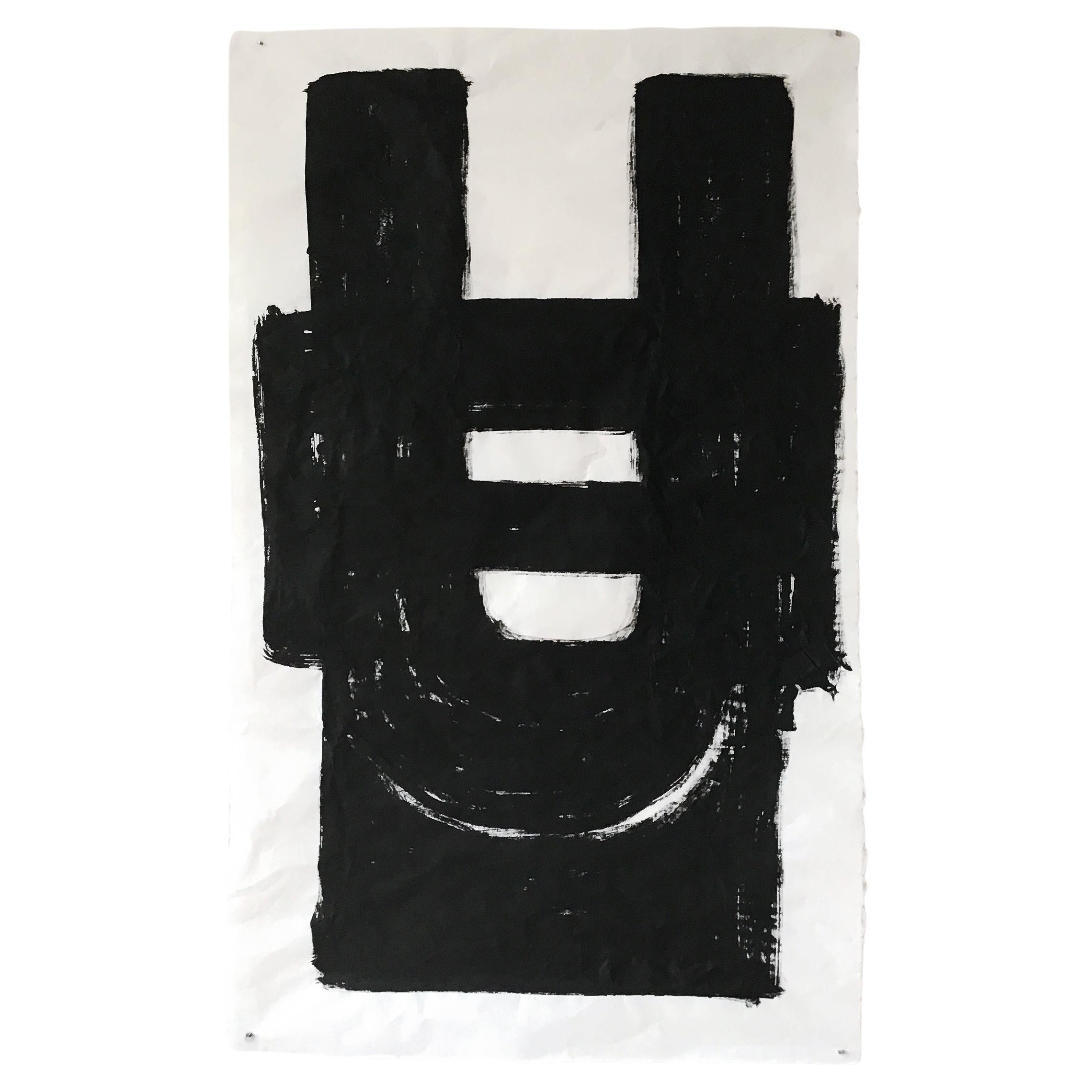 Contemporary Japanese Abstract Calligraphy by Dai Okumura