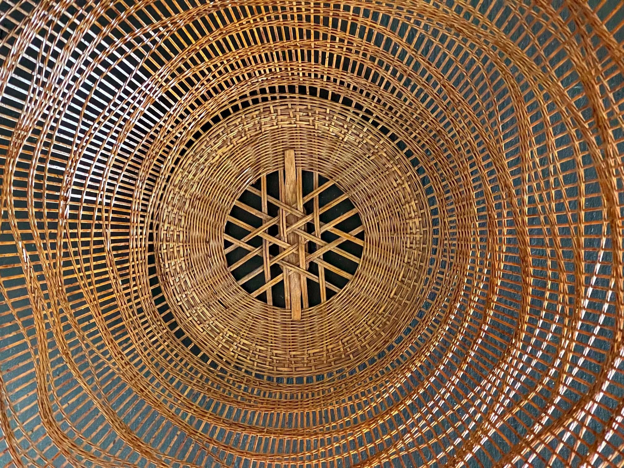 Contemporary Japanese Bamboo Basket Sculpture by Morikami Jin 7