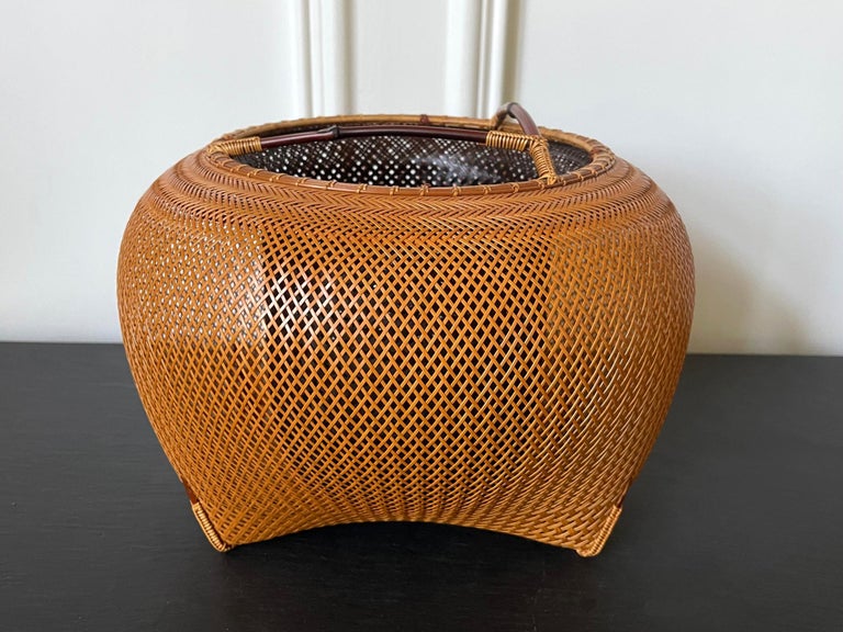 Contemporary Japanese Bamboo Sculpture Kawano Shoko For Sale at 1stDibs