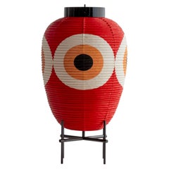 Zeitgenössische japanische Chochin Stehleuchte Limited Edition #1 Zen Pop Art