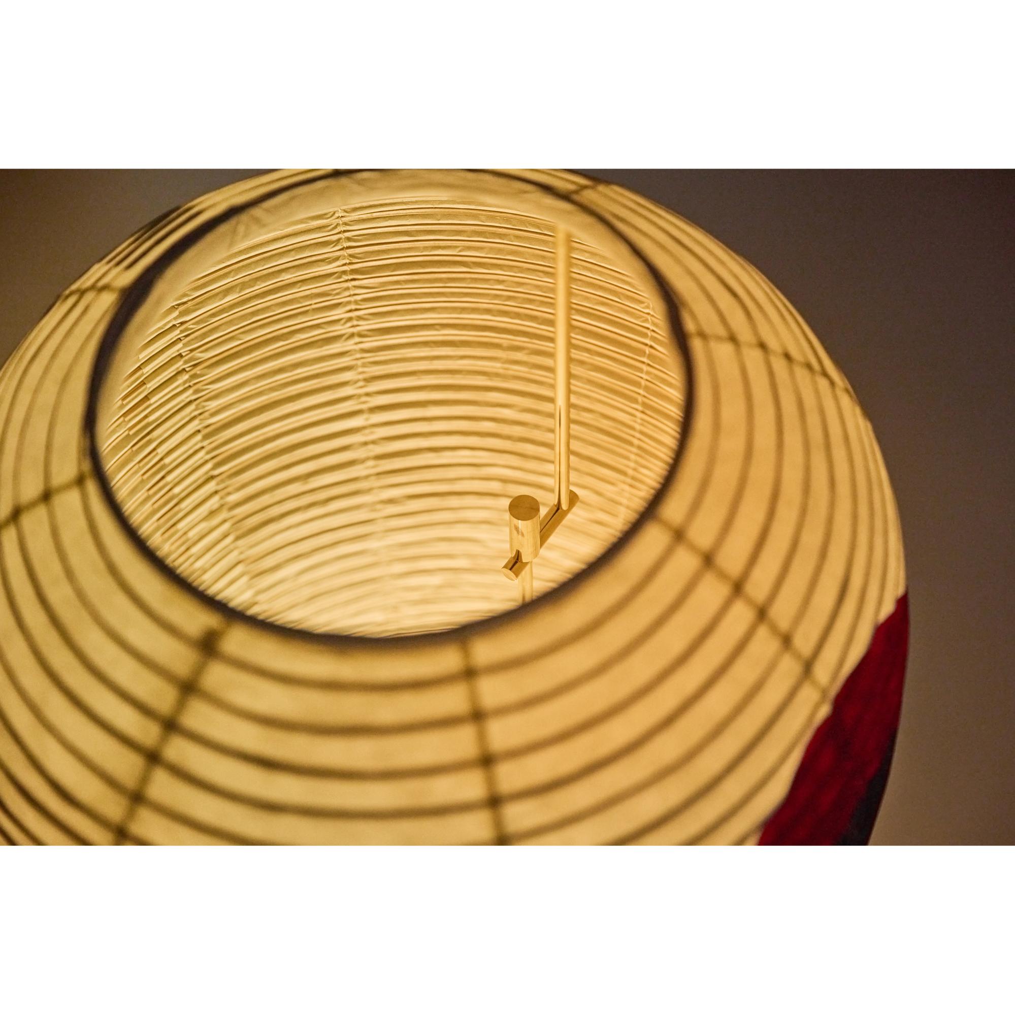 Contemporary Japanese Chochin Floor Lamp Limited Edition #1 Zen Washi In New Condition For Sale In Shibuya-ku, Tokyo