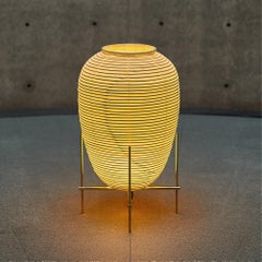 Lampadaire contemporain japonais Chochin Abat-jour en papier japonais Zen Washi