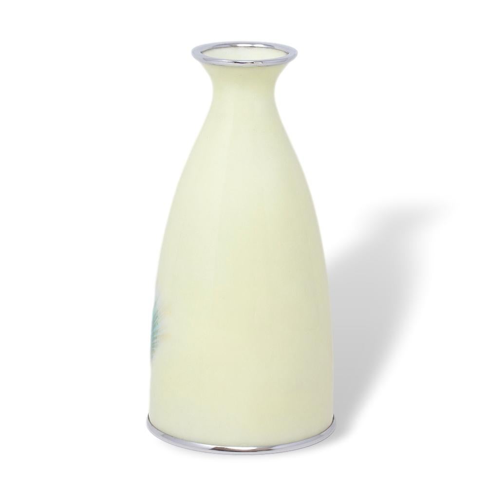 Cloisonné Vase contemporain en émail cloisonné japonais Tamura en vente