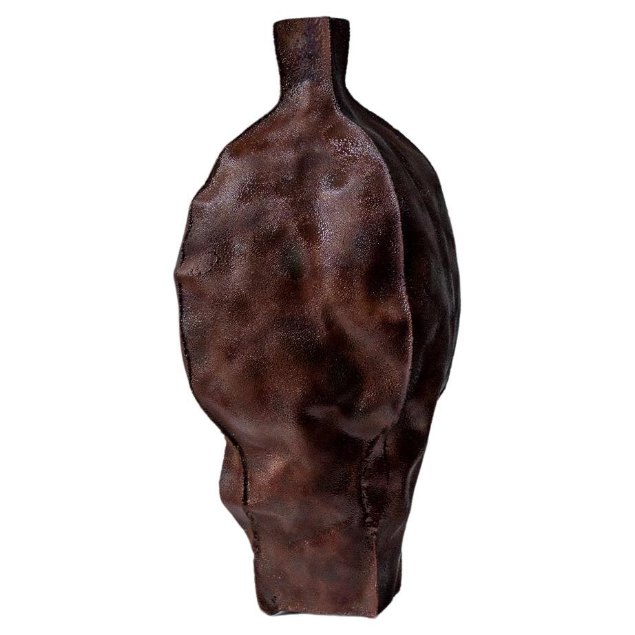 Vase japonais contemporain en cuivre Cloissoné Vase Shippo 4 par Yochiya Studio