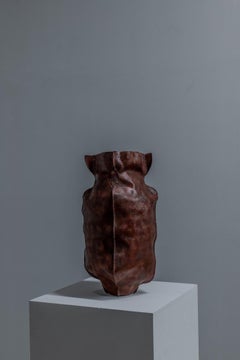 Contemporary Japanese Cloissoné Copper Vessel Shippo Vase 5 by Yochiya Studio