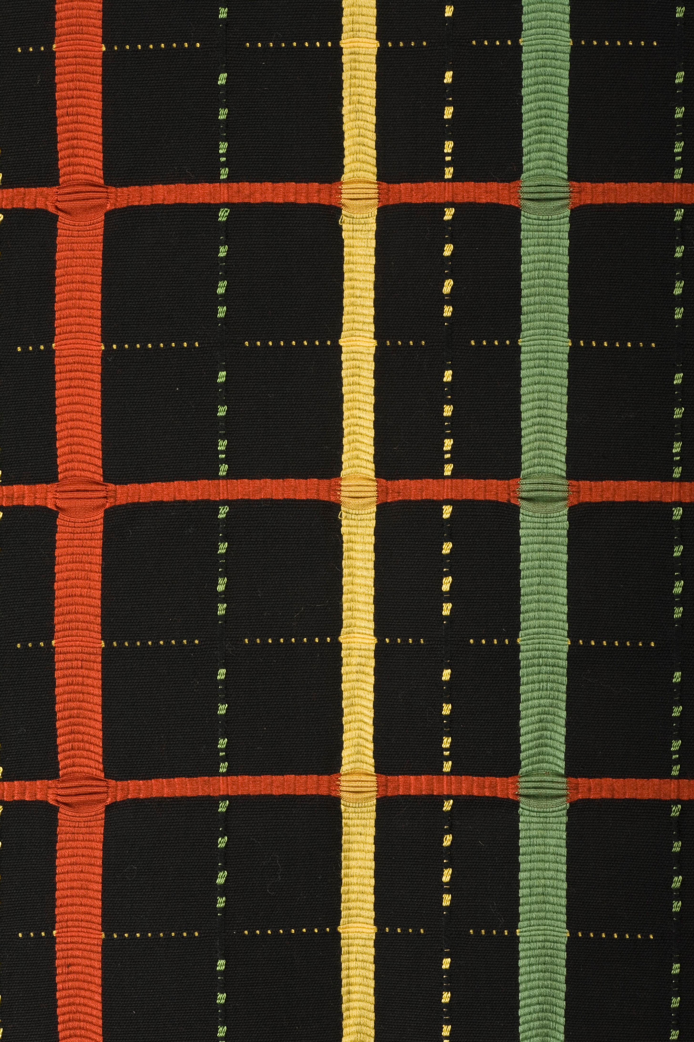 Perlé Obi japonais contemporain en soie avec techniques de tressage appliquées en vente