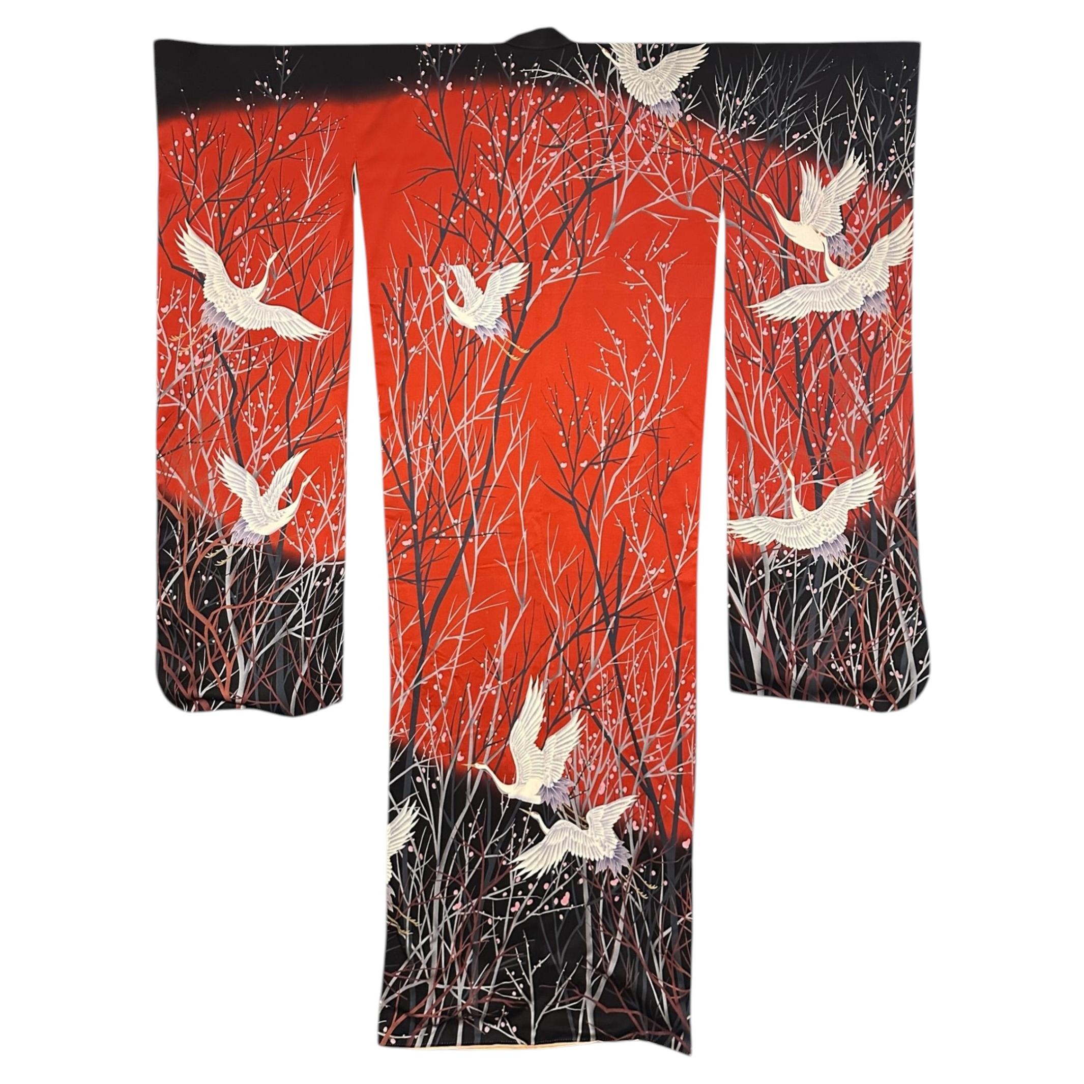 What do cranes symbolize in Japan?