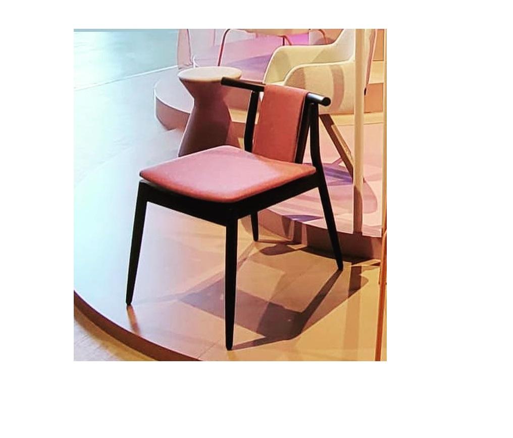 Contemporary Japanese Style Dining Chairs-Set of 8 For Sale 1