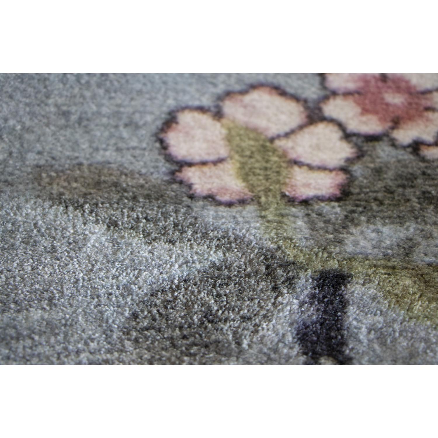 Modern Contemporary Japanese Style Drawings Colorful Rug by Deanna Comellini 300x400 cm For Sale