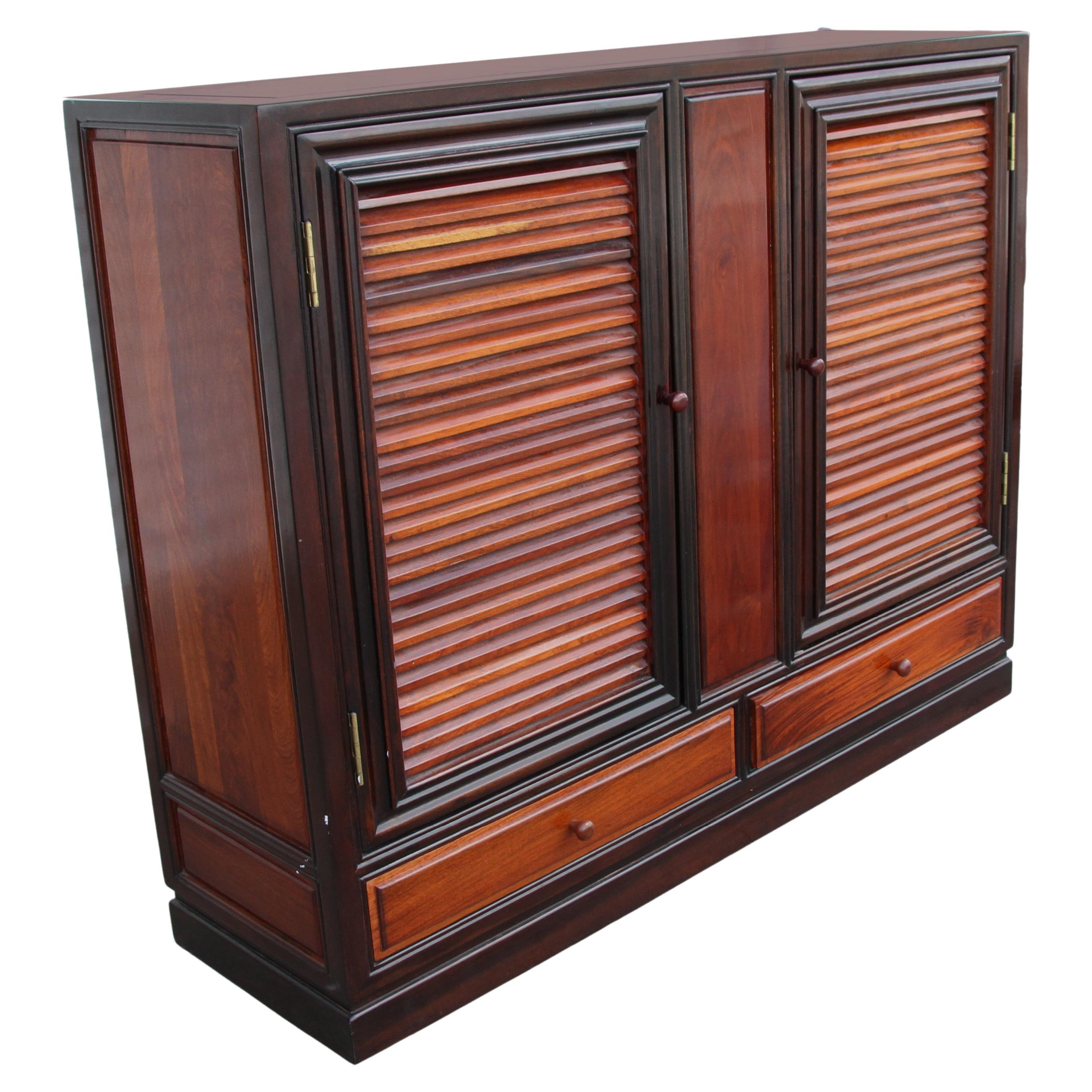 Contemporary Japanese Style Getabako Shoe Cabinet from Thailand For Sale