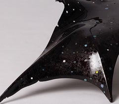 Contemporary Black Japanese Lacquer Sculpture