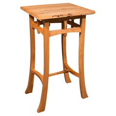 Used Contemporary Jardiniere Stand, English, Beech, Side Table, Cotswold School Taste