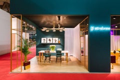 Contemporary Jazz Table in Aluminium by Altreforme