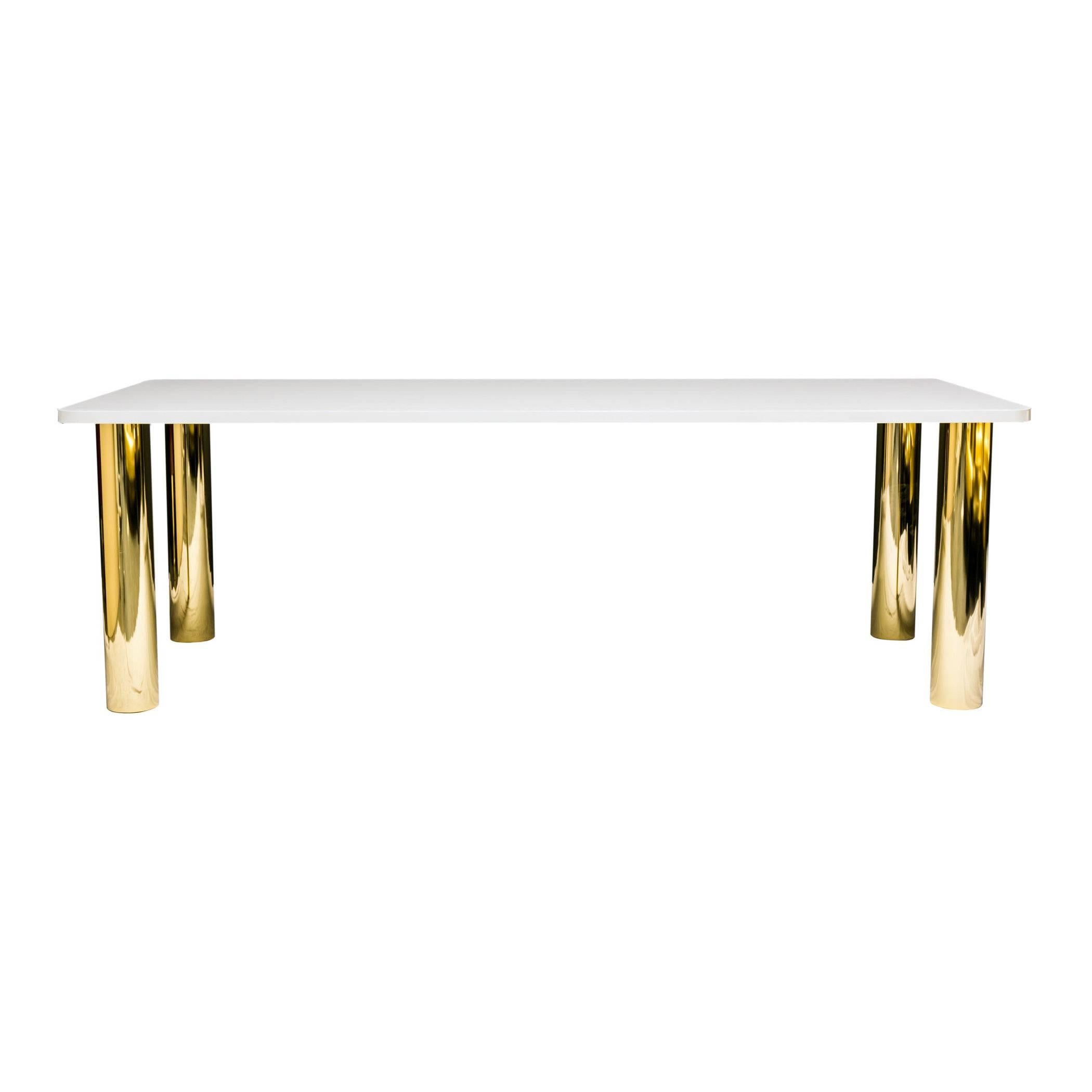 Contemporary Jazz Table in Aluminium by Altreforme