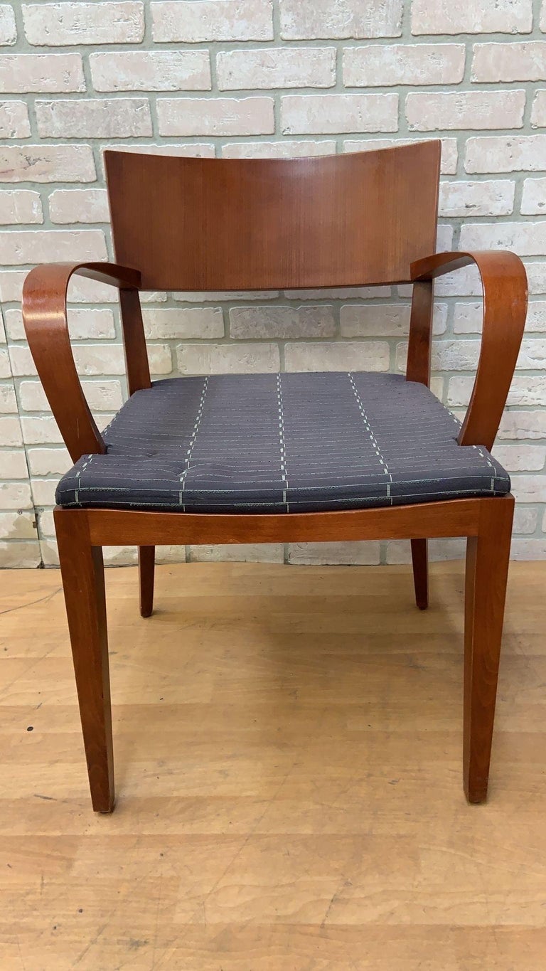 Contemporary Jonathan Crinion for Knoll Wood Side Dining Armchairs, Set