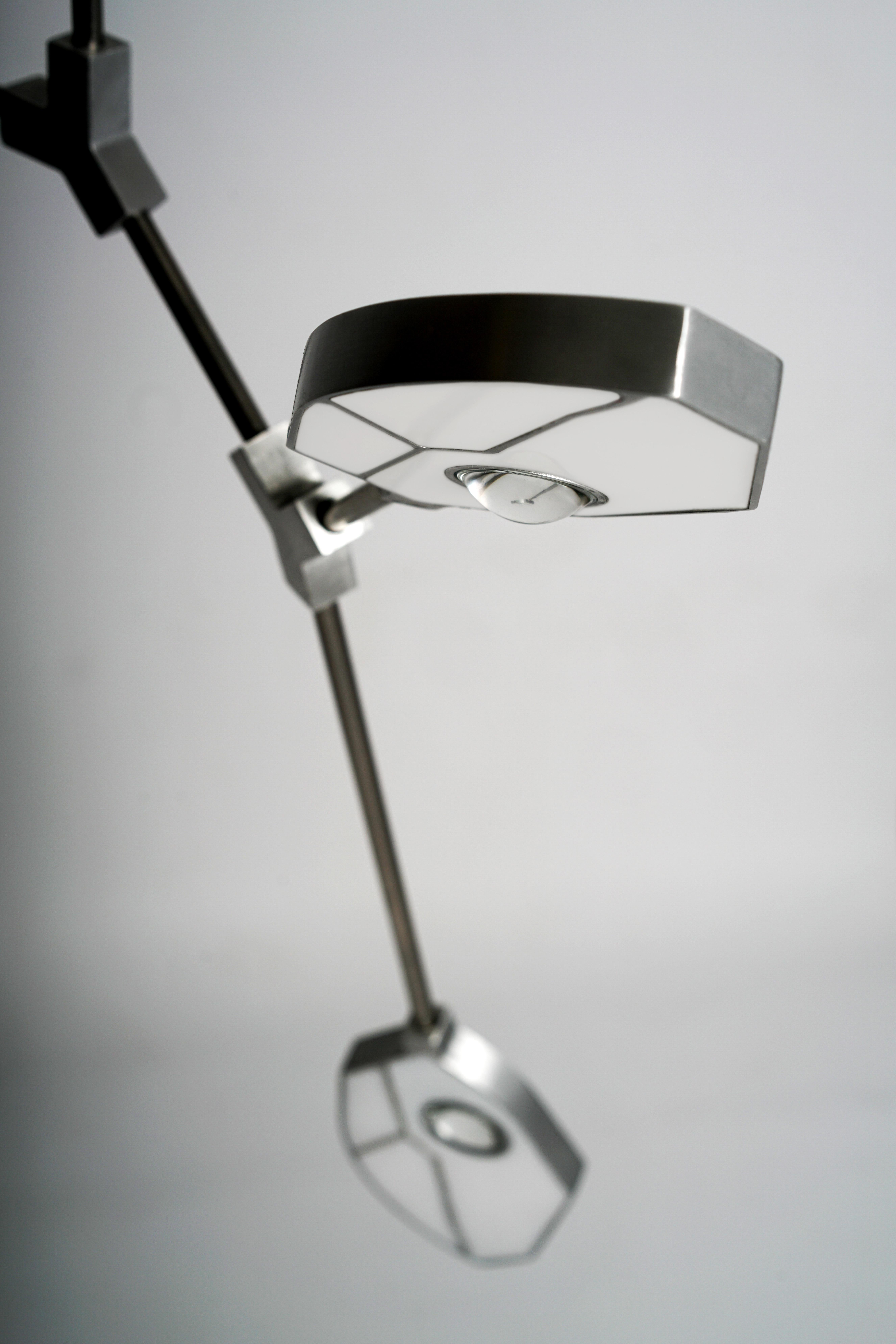 Contemporáneo Joni Config. Lámpara de 1 LED con Cristal y Concha de Páua en venta 2