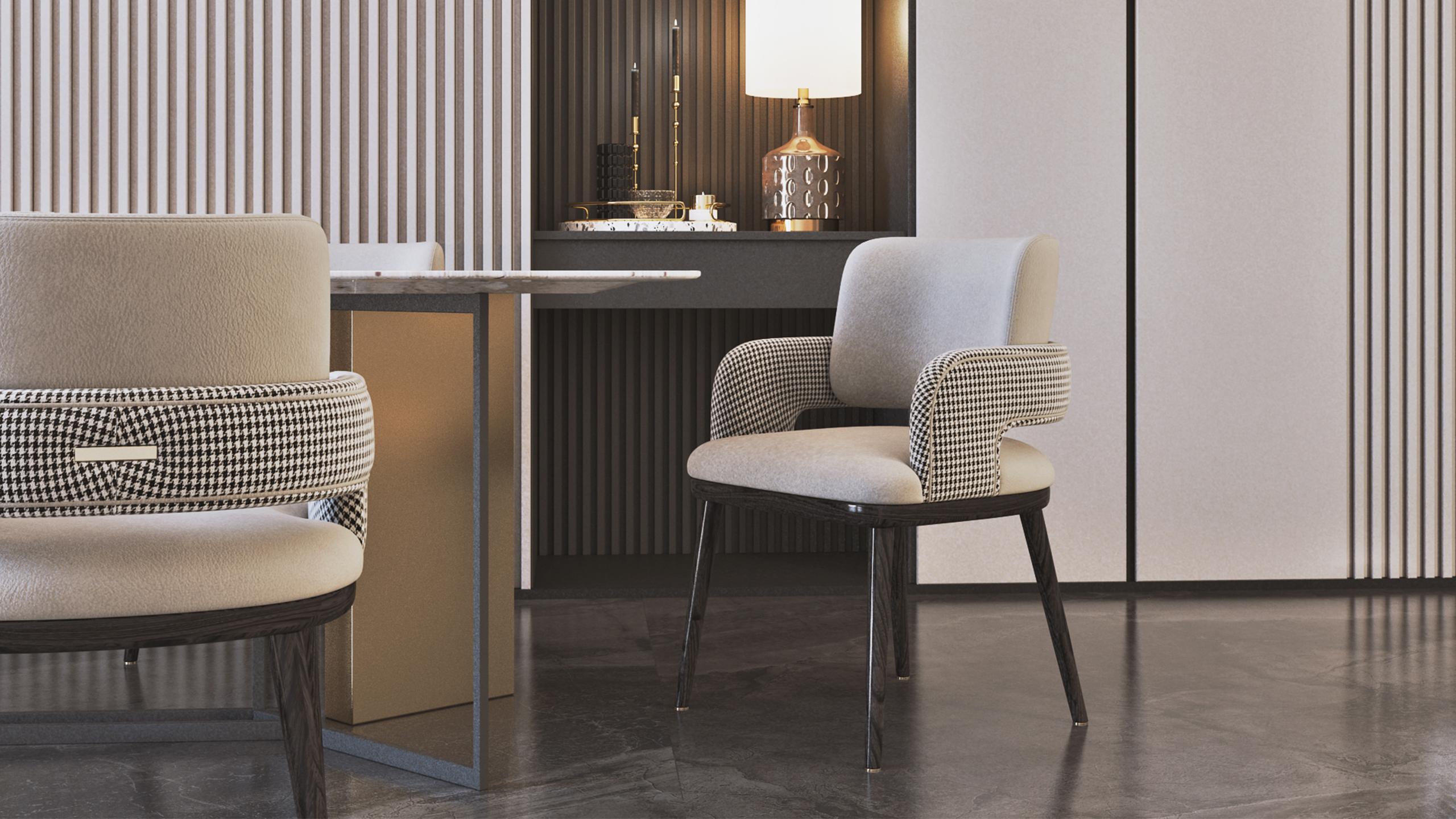 Silla Julien Contemporánea Con Respaldo Detalle Metal Siglo XXI y contemporáneo en venta