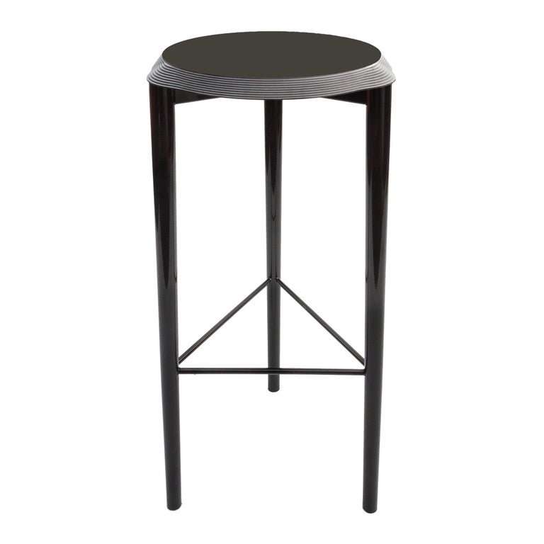 Jump high stool with black Corian top, new