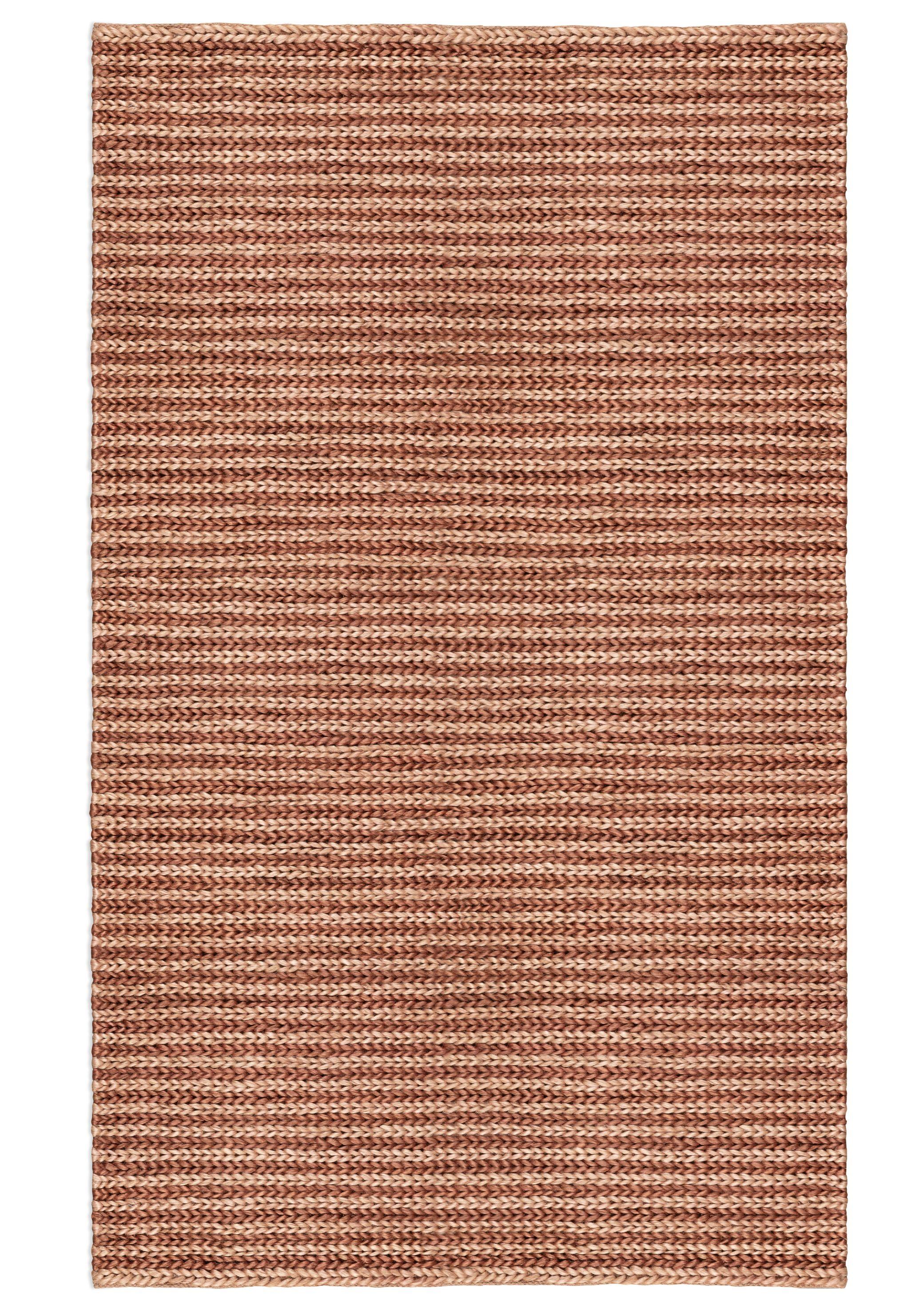Timeless stripes bring a tailored touch to any room. Our take on this classic pattern features rows of jute braids in eye-catching contrasting colors. Simple and fresh, our Braid Rug is a seamless addition to enliven your home. Made of sustainable,