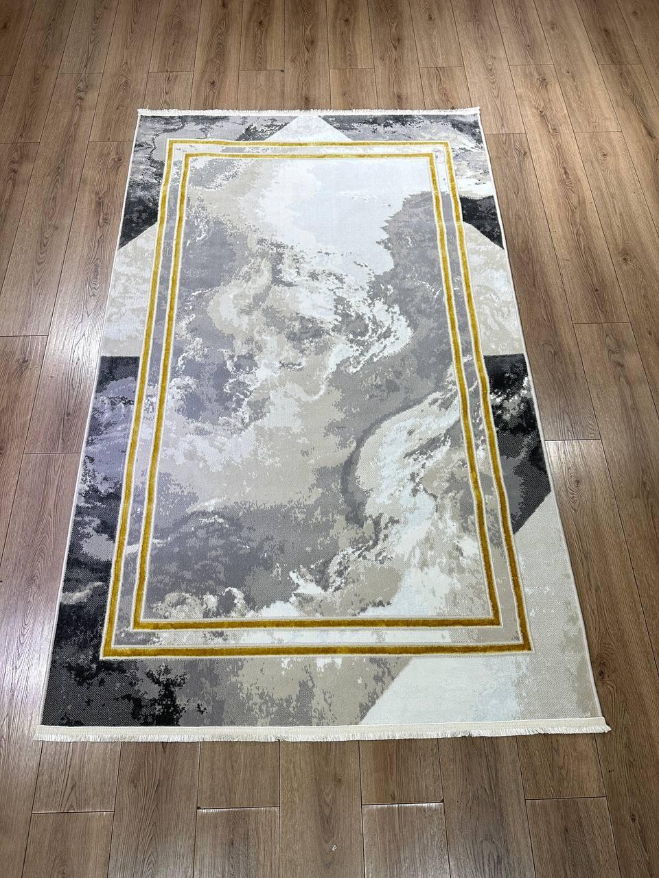 Kazakhstani Contemporary Kazakh Modern Design Rug 5' x 7.5' - 1Z16 For Sale