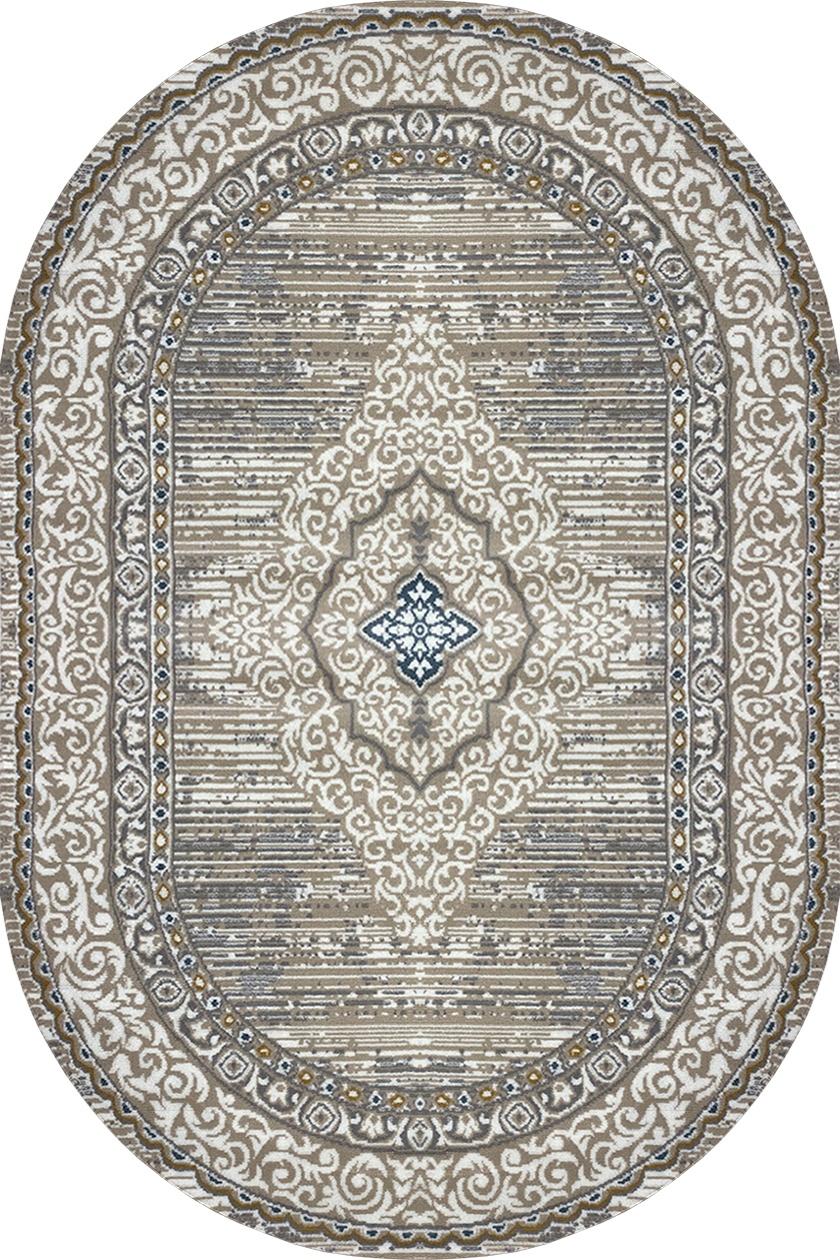 Polyester Contemporary Kazakh Modern Style Rug 100 x 150 cm (3.3 x 4.9 ft) - 1Z53 For Sale
