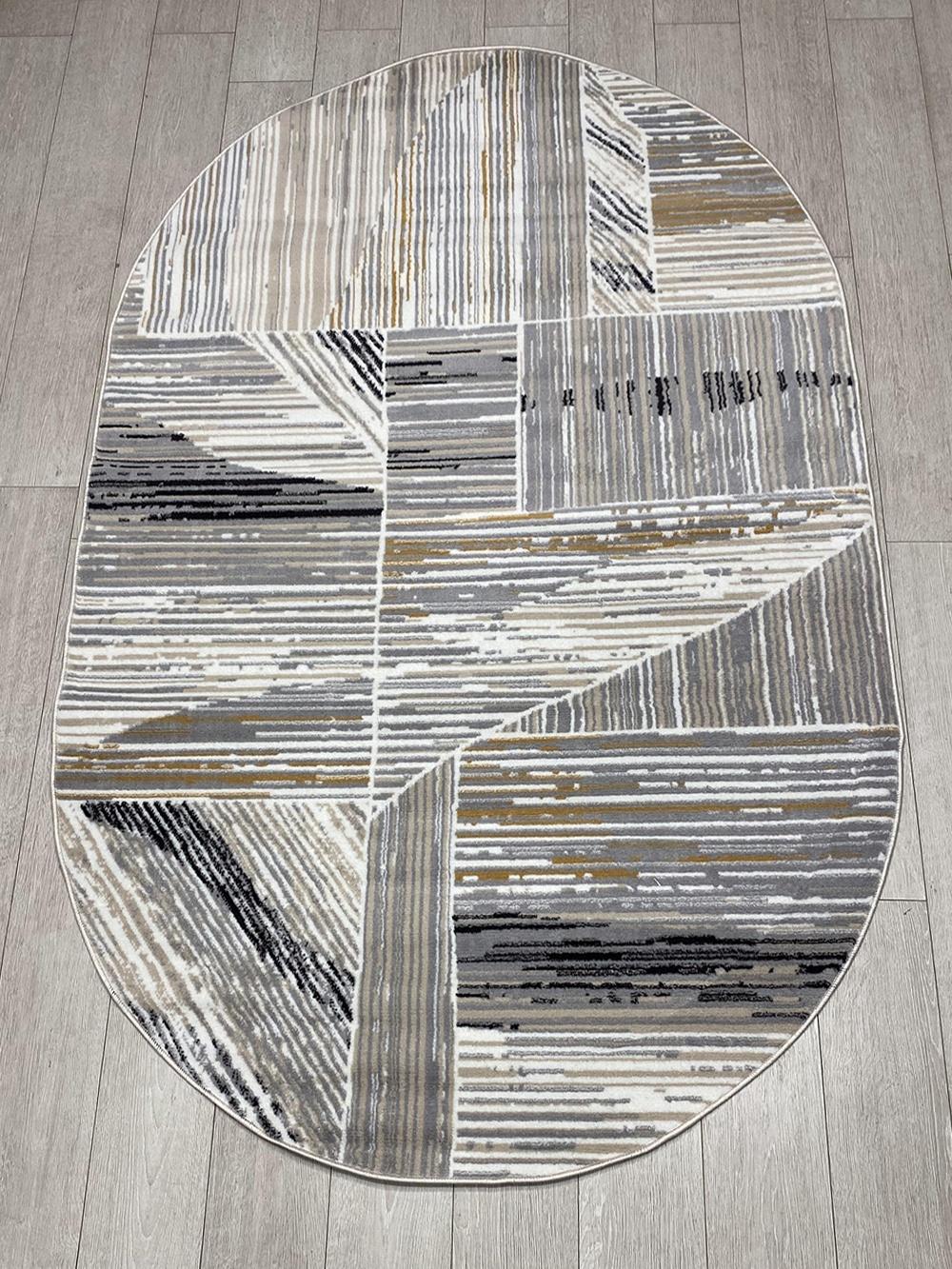 Contemporary Kazakh Modern Style Rug 100 x 150 cm (3.3 x 4.9 ft) - 1Z59 In New Condition For Sale In Bordeaux, FR