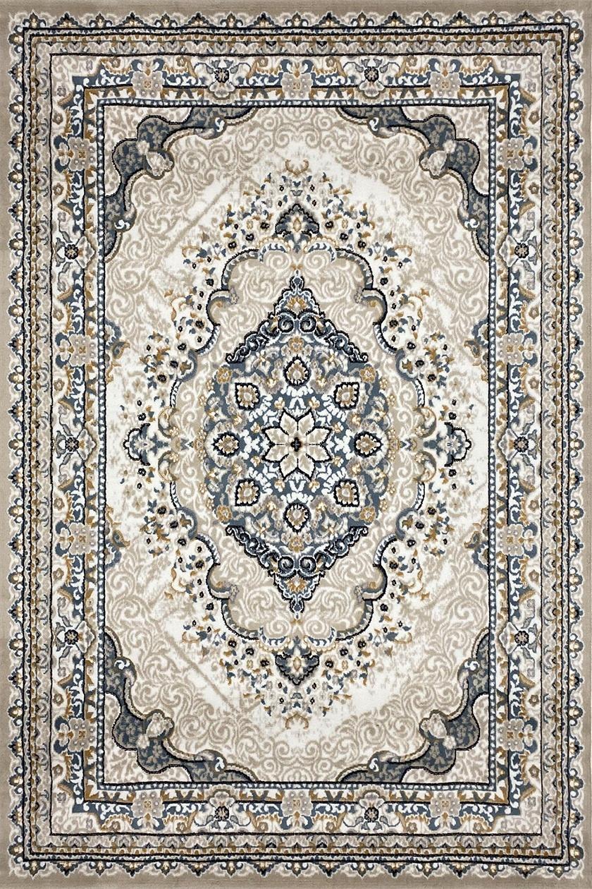 Polyester Contemporary Kazakh Modern Style Rug 100 x 150 cm (3.3 x 5 ft) - 1Z34 For Sale