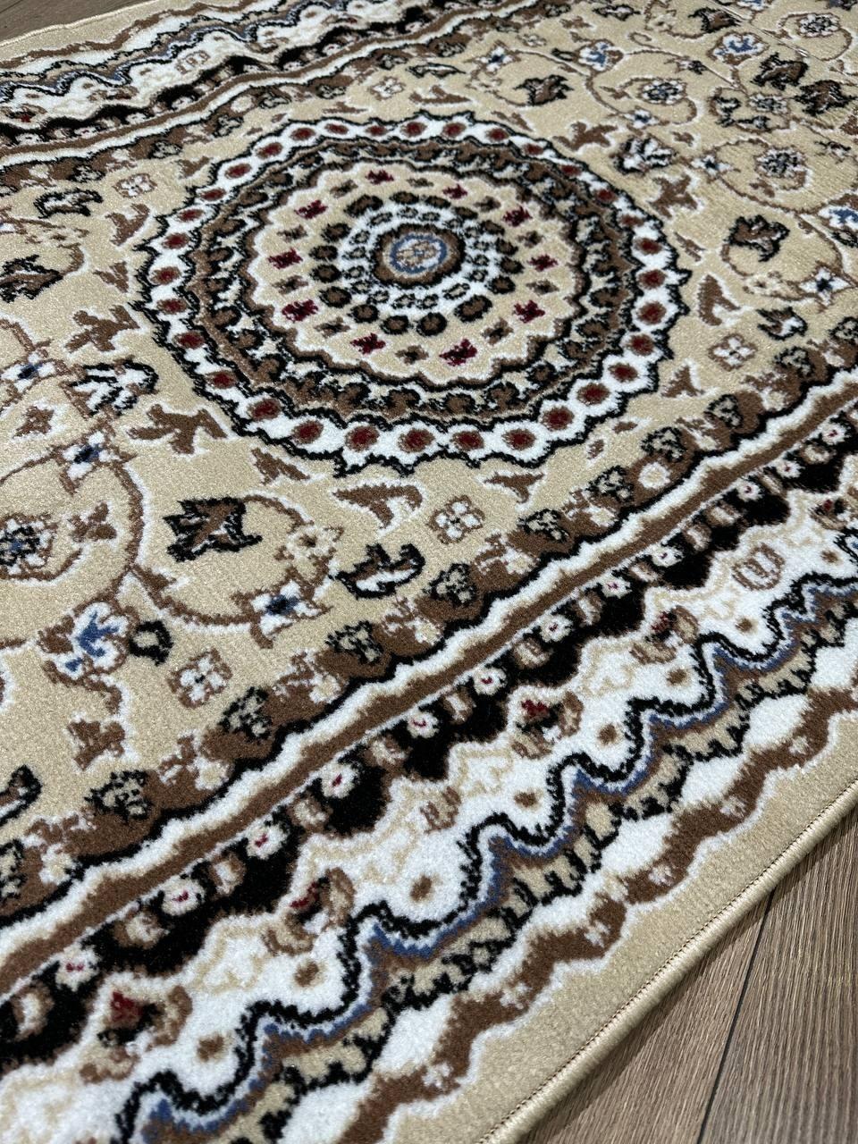 Contemporary Kazakh Modern Style Rug 100 x 200 cm (3.3 x 6.6 ft) - 1Z38 In New Condition For Sale In Bordeaux, FR