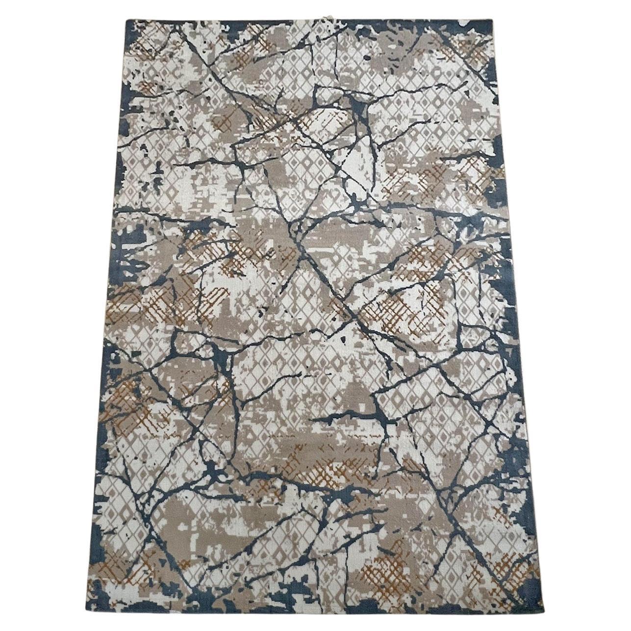 Contemporary Kazakh Modern Style Rug 140 x 200 cm (4.6 x 6.6 ft) - 1Z52 In New Condition For Sale In Bordeaux, FR