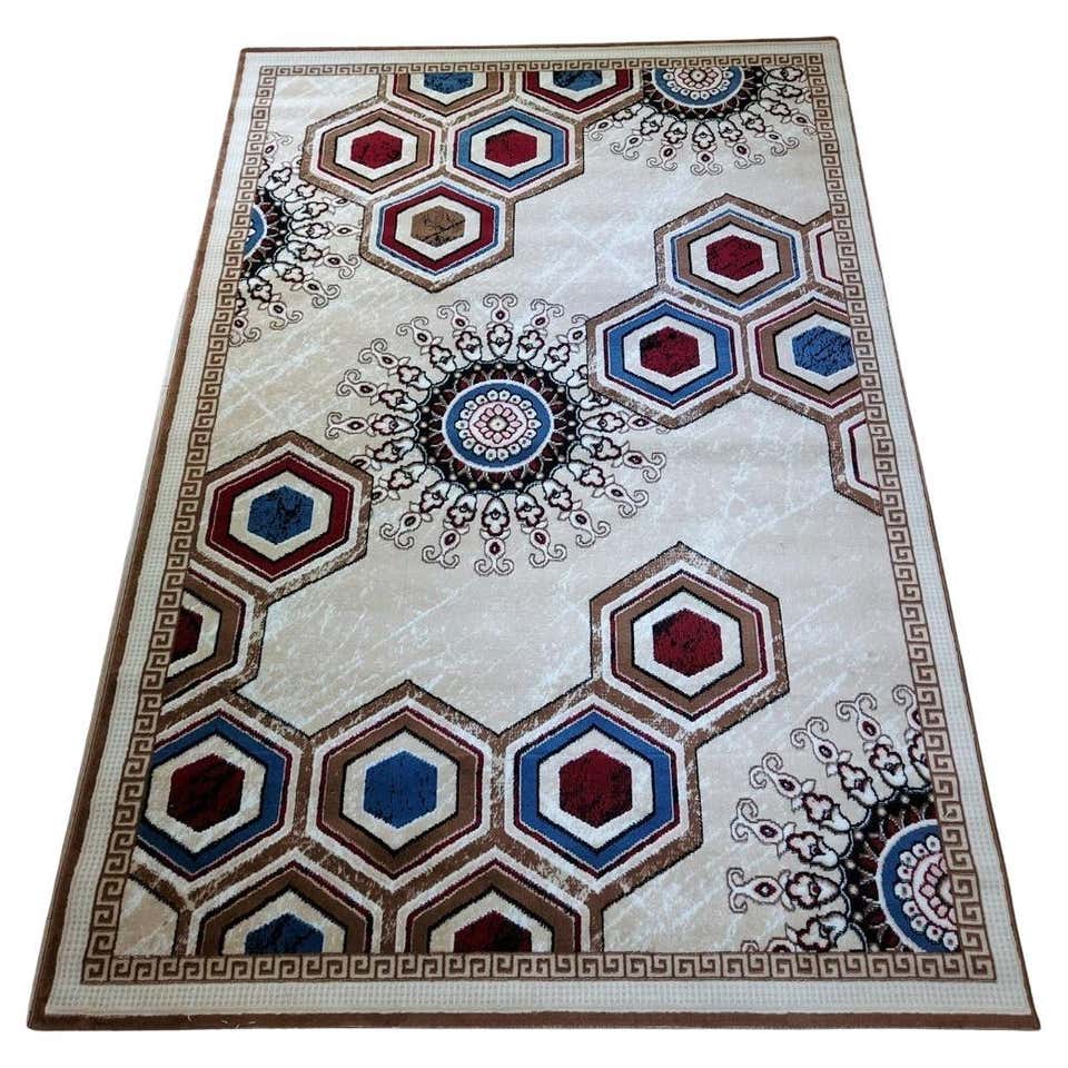 Asian Rugs Only Polyester Central Asian Rugs - 52 For Sale at 1stDibs
