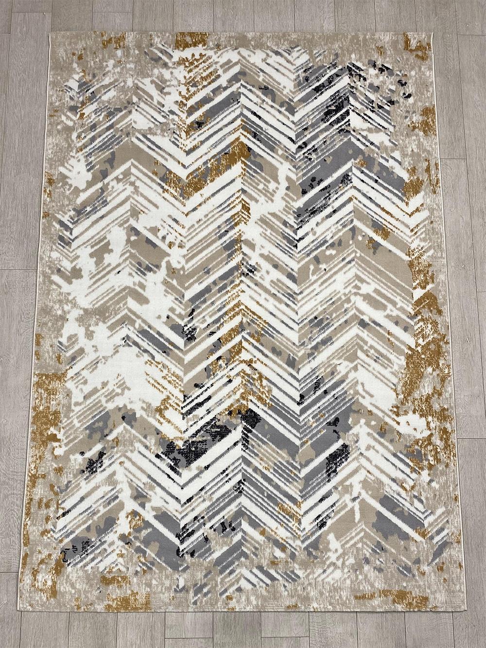 Contemporary Kazakh Modern Style Rug 180 x 260 cm (5.9 x 8.5 ft) - 1Z56 In New Condition For Sale In Bordeaux, FR
