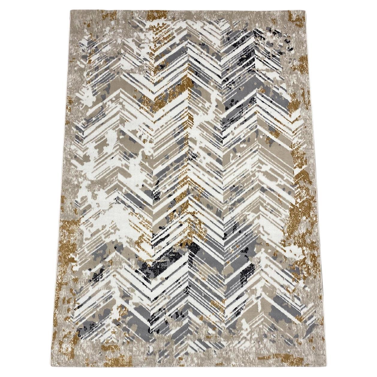 Contemporary Kazakh Modern Style Rug 180 x 260 cm (5.9 x 8.5 ft) - 1Z56 For Sale
