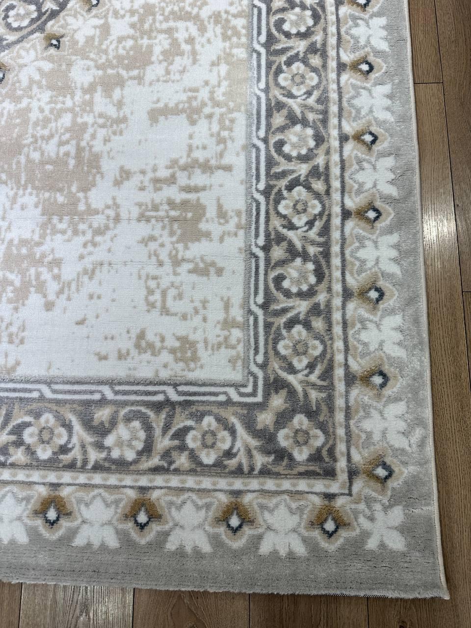 Polyester Contemporary Kazakh Modern Style Rug 200 x 400 cm (6.6 x 13.1 ft) - 1Z42 For Sale