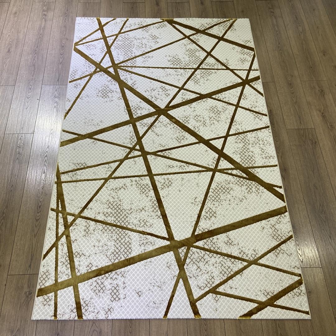 Polyester Tapis Contemporary Kazakh Modern Style 300 x 400 cm (9.8 x 13.1 ft) - 1Z63 en vente