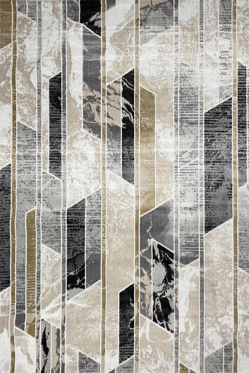 Polyester Contemporary Kazakh Modern Style Rug 300 x 500 cm (9.8 x 16.4 ft) - 1Z46 For Sale