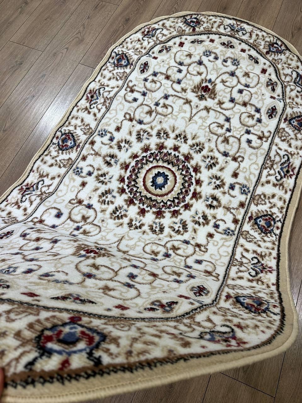 Contemporary Kazakh Rug In Modern Design 100 x 150 cm (3.3 x 4.9 ft) - 1Z24 In New Condition For Sale In Bordeaux, FR