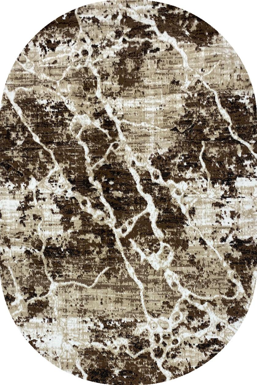 Polyester Contemporary Kazakh Rug In Modern Design 100 x 150 cm (3.3 x 4.9 ft) - 1Z26 For Sale
