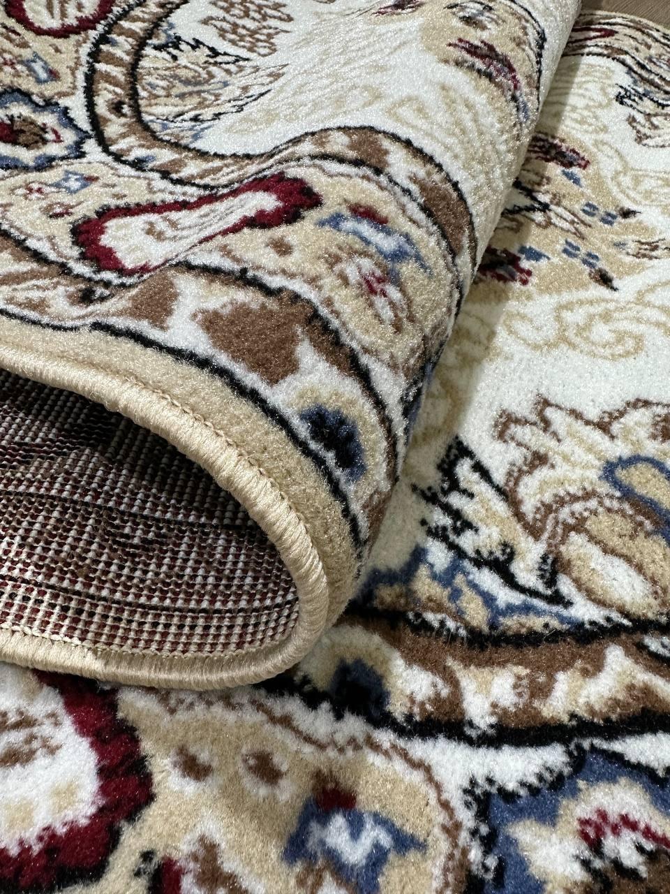 Contemporary Kazakh Tabriz Design Teppich 100cm x200cm (3.3' x 6.6') - 1Z09 im Zustand „Neu“ im Angebot in Bordeaux, FR