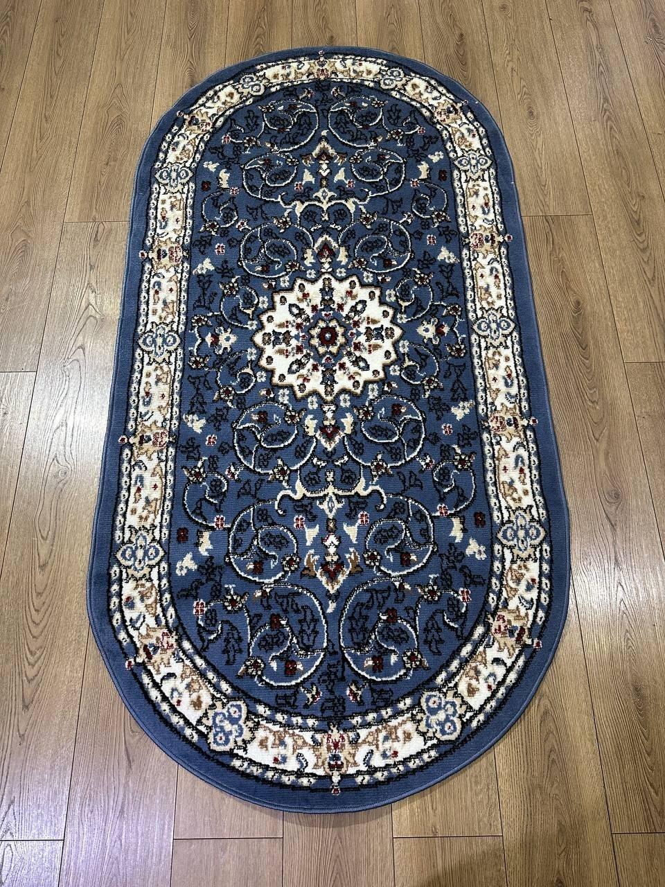 Contemporary Kazakh Tabriz Style Rug 100 x 150 cm (3.3 x 4.9 ft) - 1Z55 In New Condition For Sale In Bordeaux, FR