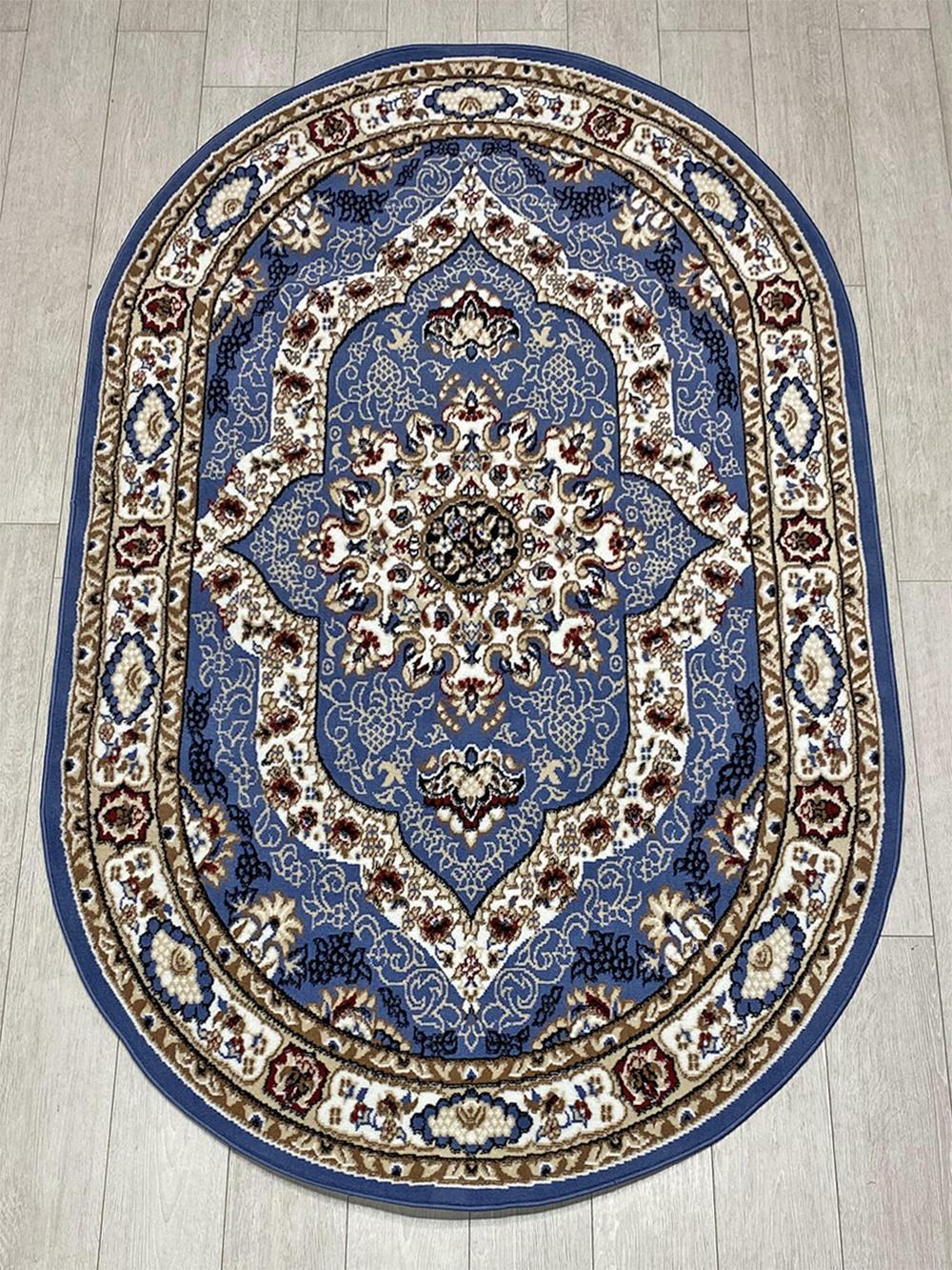Contemporary Kazakh Tabriz Style Rug 150 x 230 cm (4.9 x 7.5 ft) - 1Z40 In New Condition For Sale In Bordeaux, FR