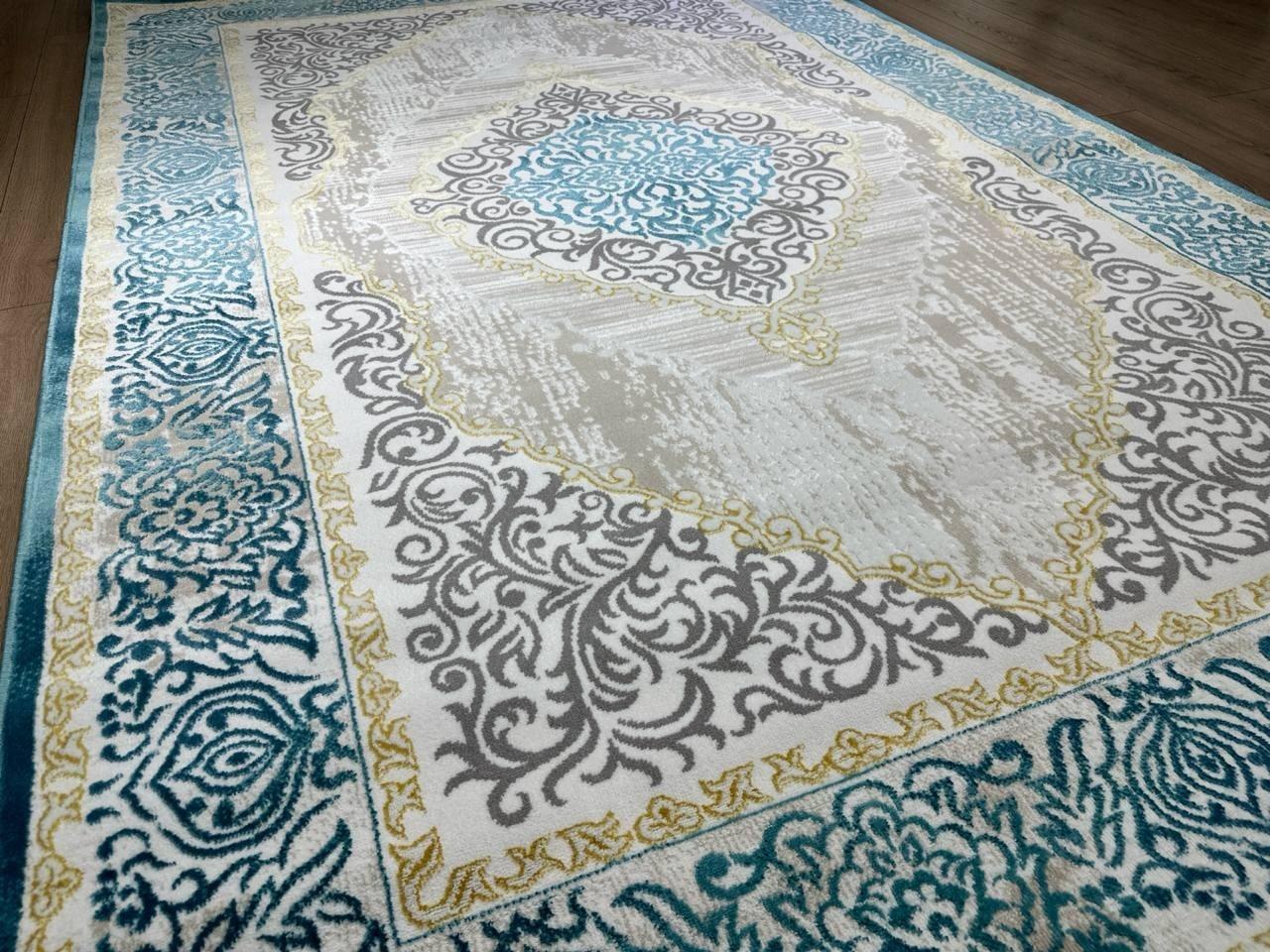 Kazakhstani Contemporary Kazakh Tabriz Style Rug 250 x 400 cm (8.2 x 13.1 ft) - 1Z32 For Sale