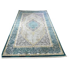 Contemporary Kazakh Tabriz Style Rug 250 x 400 cm (8.2 x 13.1 ft) - 1Z32