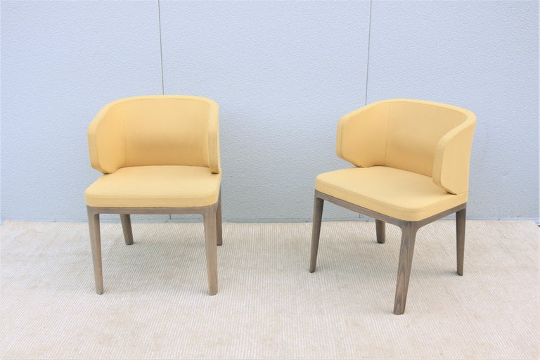 Contemporary Khodi Feiz for Geiger a Line Wing Back Guest Side Chairs a Pair For Sale at 1stDibs geiger furniture logo