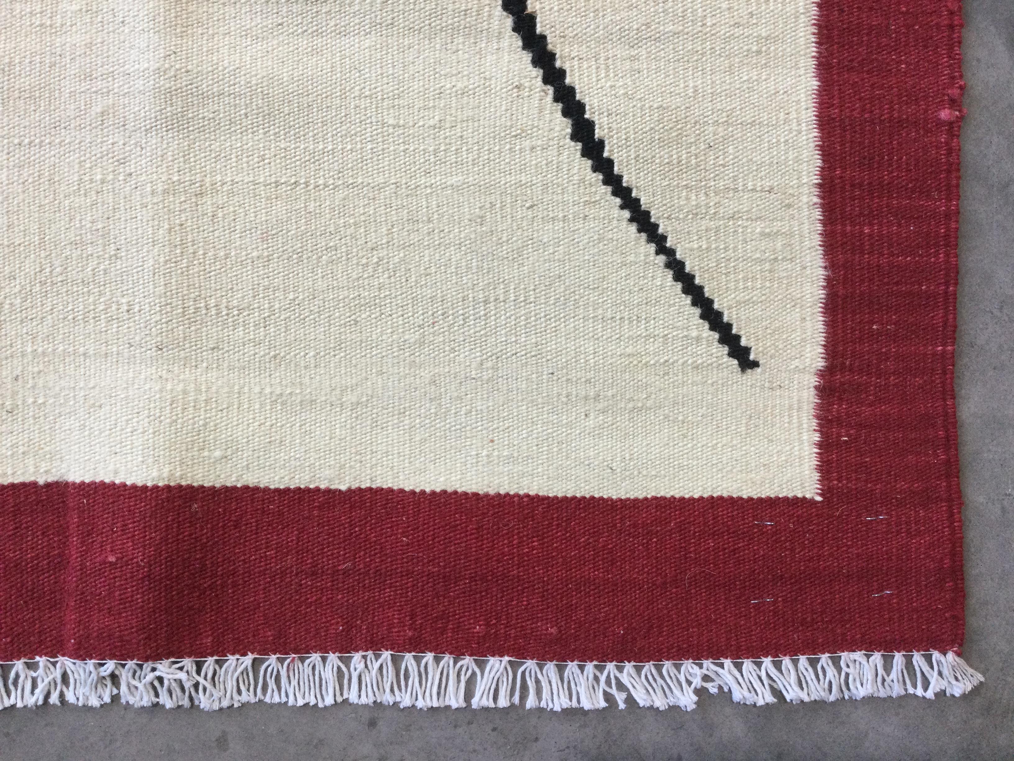 Wool Contemporary Kilim. 2.95 X 2.00 m For Sale