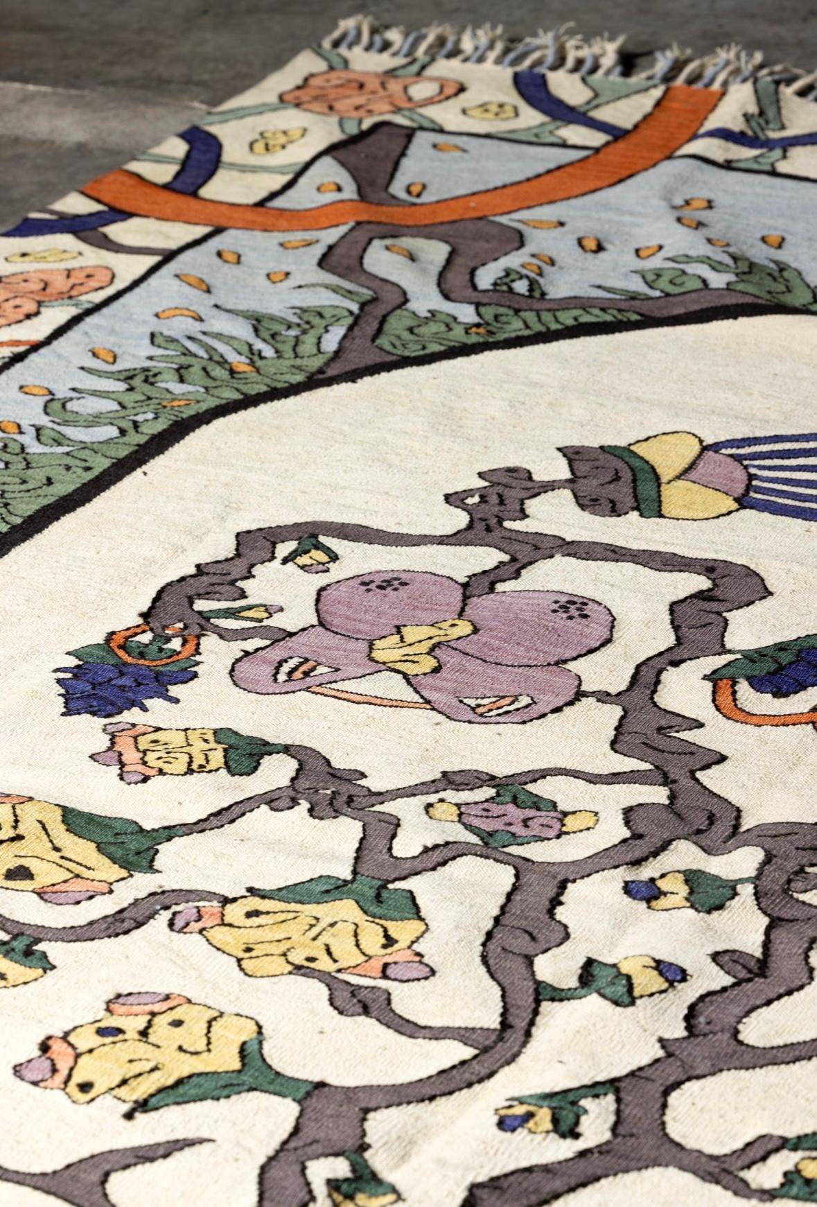 Turc Rug & Kilim Contemporary, Anatolian Carpet (Turquie) par Taylan Aygun en vente
